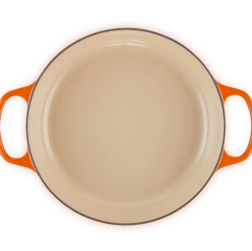 Le Creuset Braadpan Campagnard Oranjerood Outlet