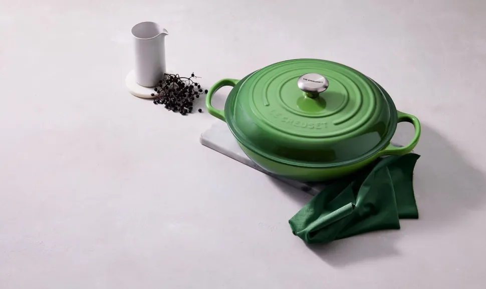 Braadpan Le Creuset Campagnard Bamboo 26 cm