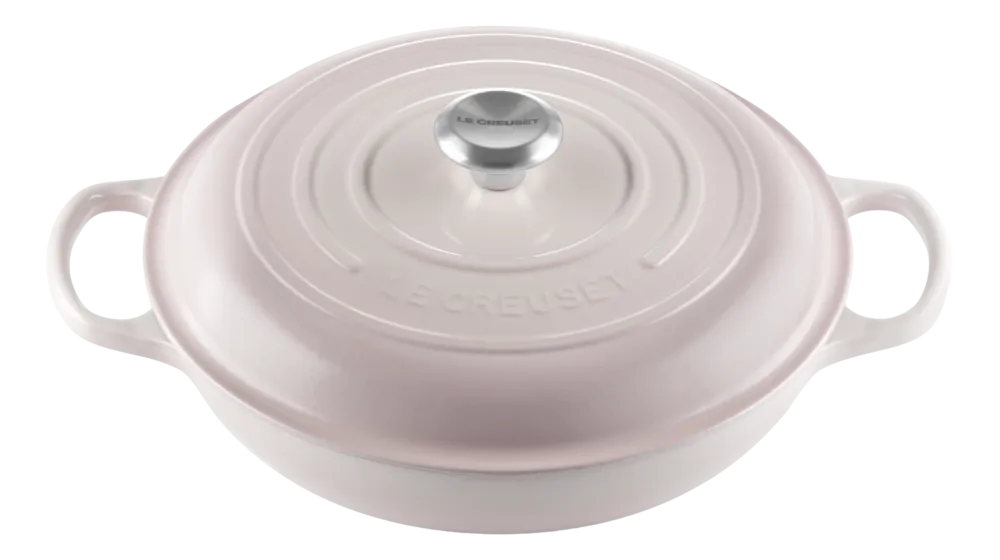Le Creuset Braadpan Campagnard Shell Pink Clearance