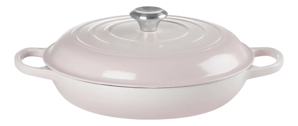 Le Creuset Braadpan Campagnard Shell Pink Clearance
