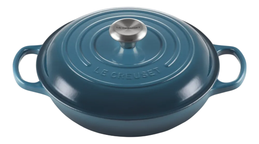 Le Creuset Braadpan Campagnard Deep Teal Hot