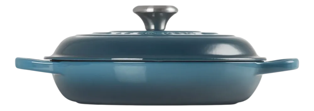 Le Creuset Braadpan Campagnard Deep Teal Hot