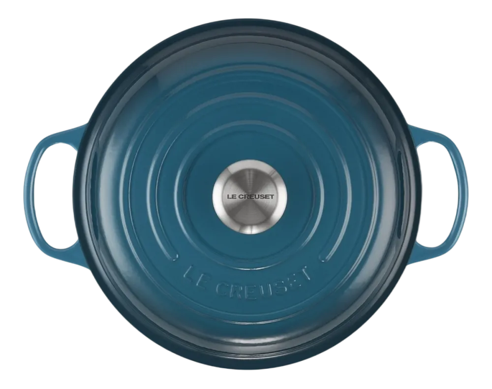 Le Creuset Braadpan Campagnard Deep Teal Hot