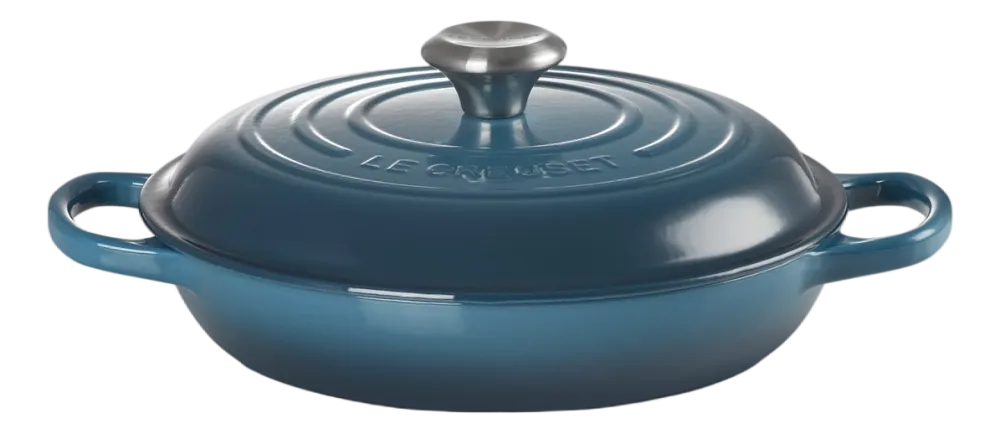 Le Creuset Braadpan Campagnard Deep Teal Hot