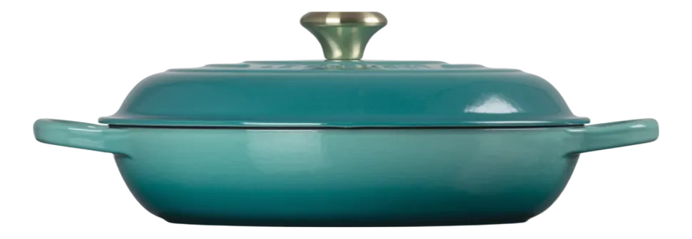 Braadpan Le Creuset Campagnard Bleu Riviera 30 cm