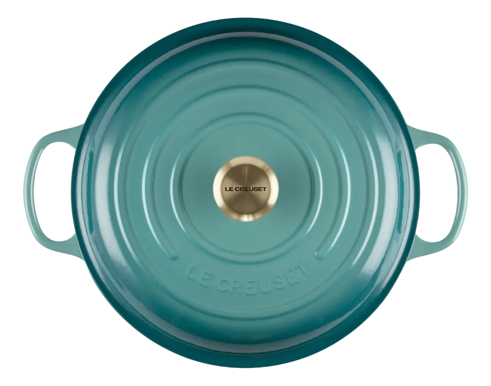 Braadpan Le Creuset Campagnard Bleu Riviera 30 cm
