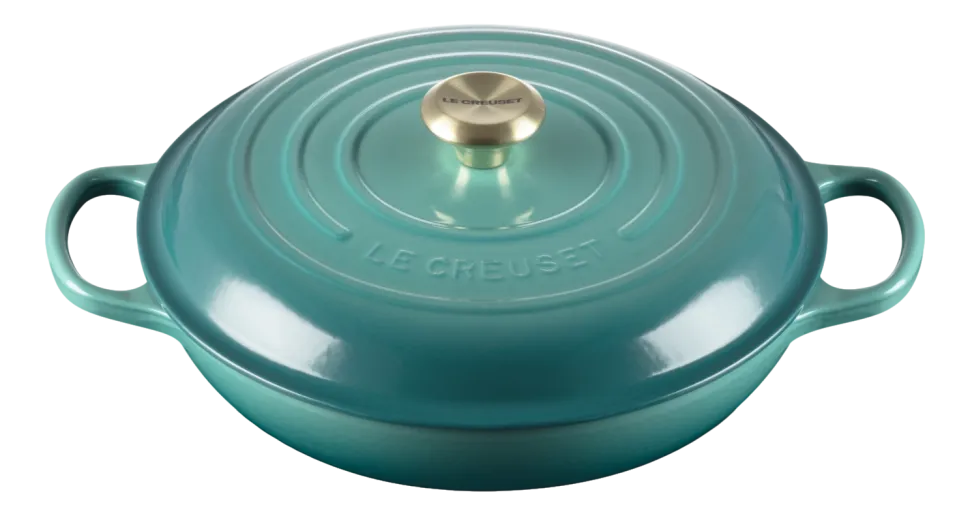Braadpan Le Creuset Campagnard Bleu Riviera 30 cm