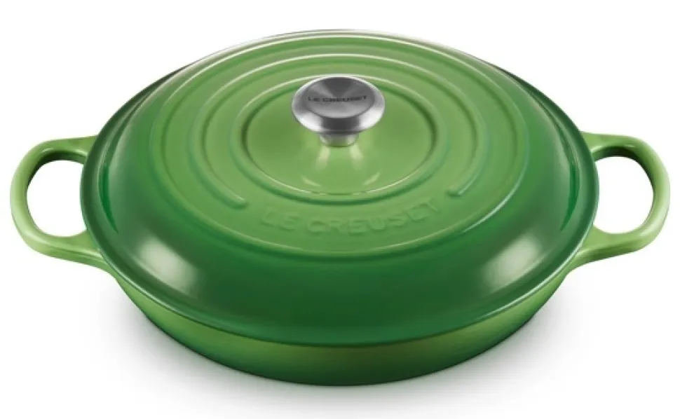 Braadpan Le Creuset Campagnard Bamboo 30 cm