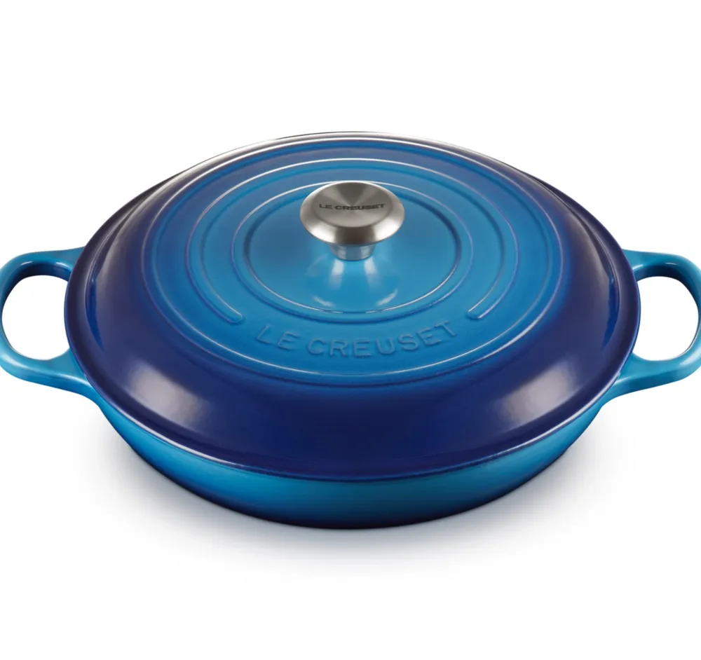 Le Creuset Braadpan Campagnard Azure Outlet