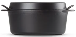 Le Creuset Braadpan Doufeu Ovaal Mat Zwart 32 cm Hot