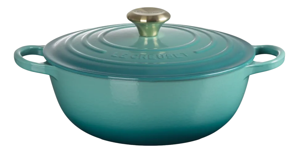 Braadpan Le Creuset Marmite Bleu Riviera 26 cm