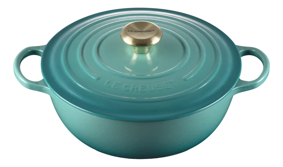 Braadpan Le Creuset Marmite Bleu Riviera 26 cm