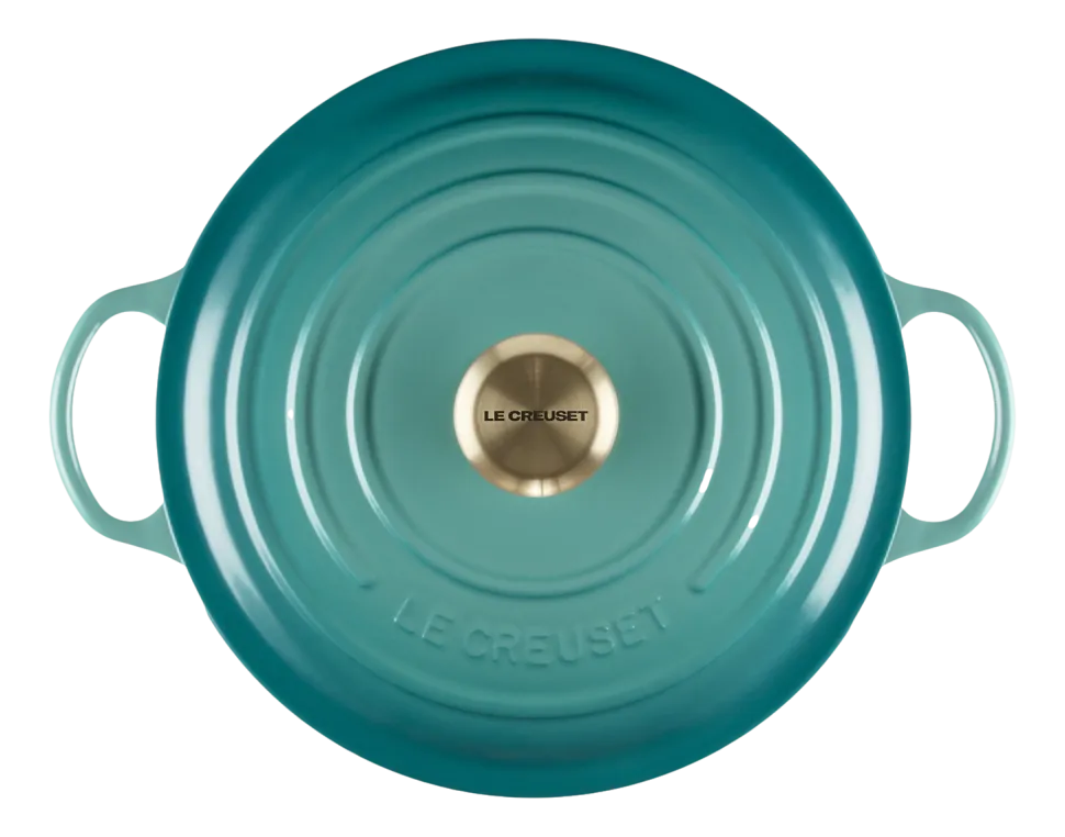 Braadpan Le Creuset Marmite Bleu Riviera 26 cm