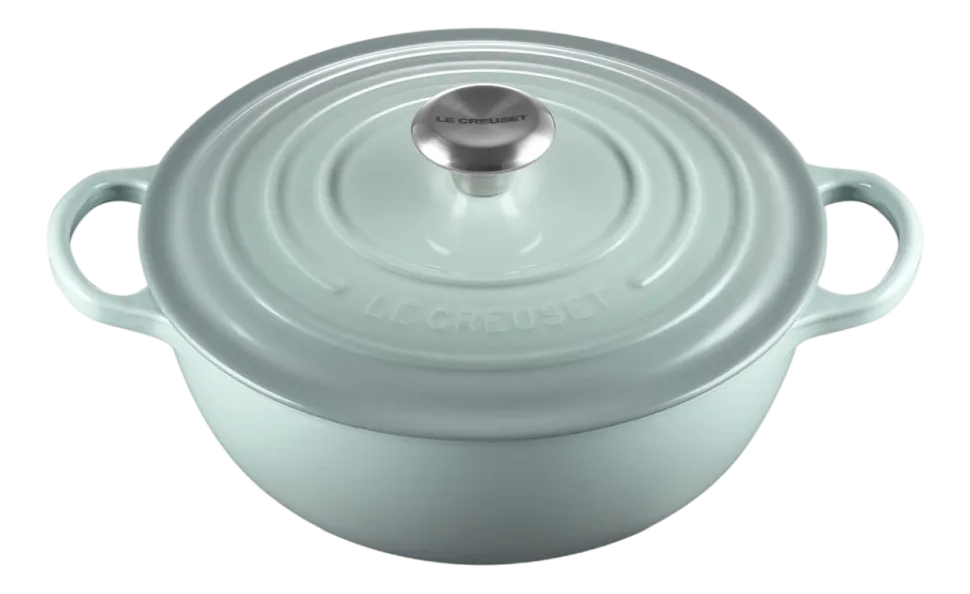 Braadpan Le Creuset Marmite Gietijzer Sea Salt 28 cm