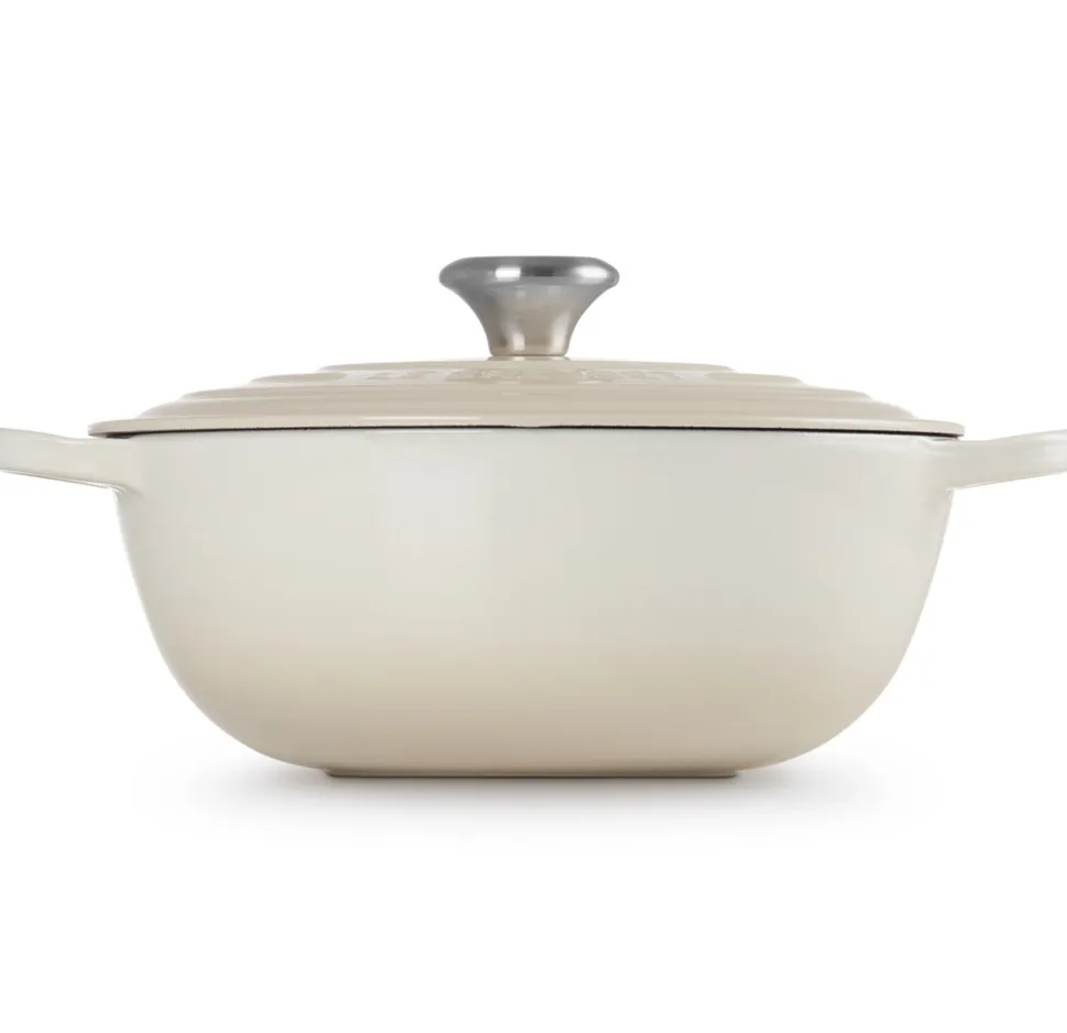 Braadpan Le Creuset Marmite Gietijzer Meringue 26 cm