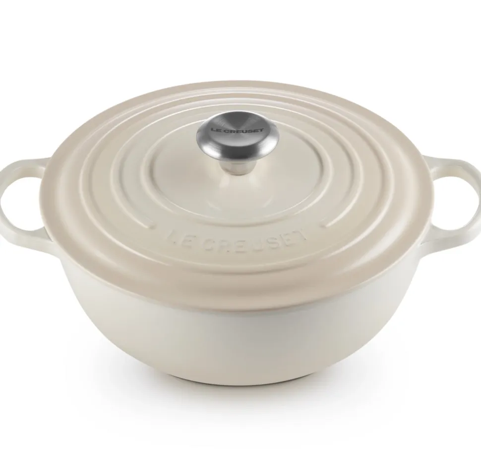 Braadpan Le Creuset Marmite Gietijzer Meringue 26 cm