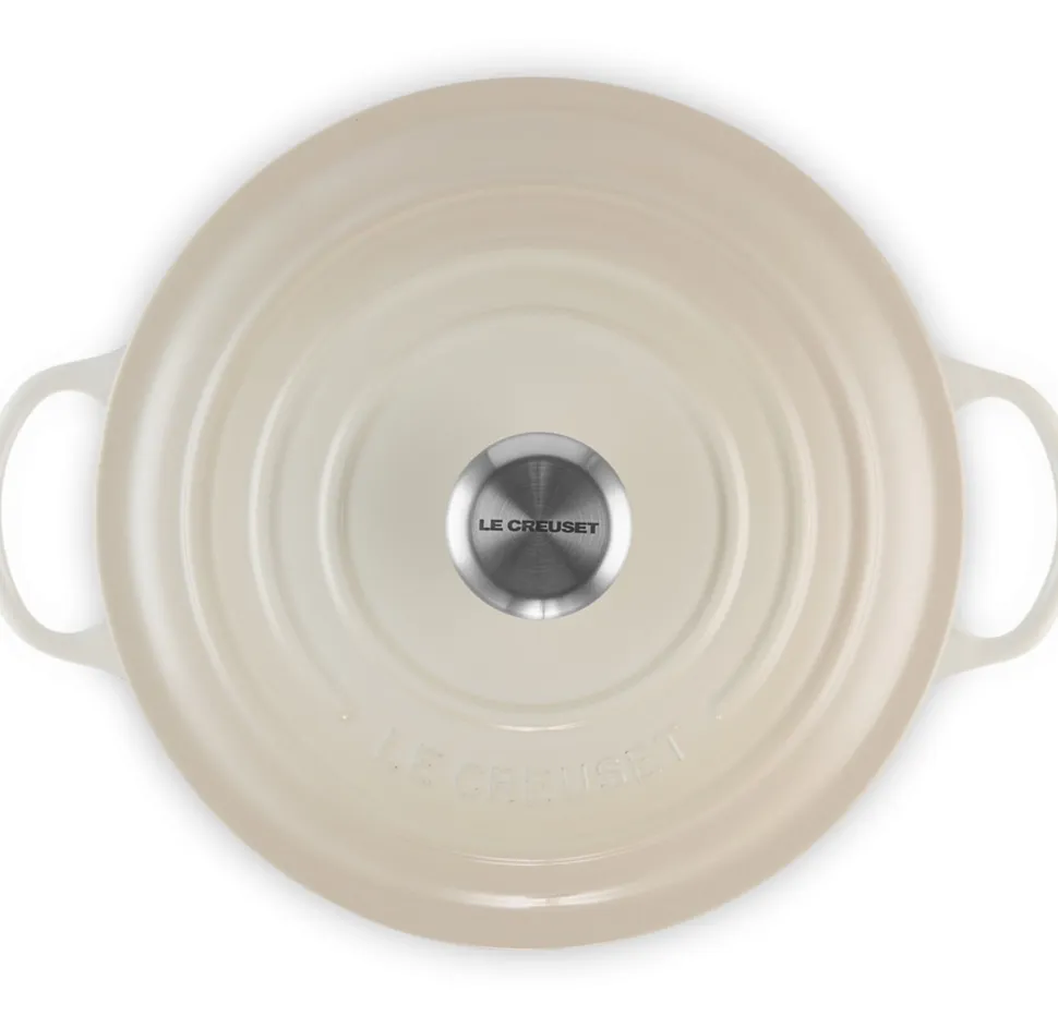 Braadpan Le Creuset Marmite Gietijzer Meringue 26 cm