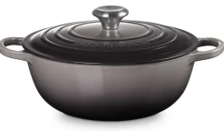 Le Creuset Braadpan Marmite Gietijzer Flint Discount