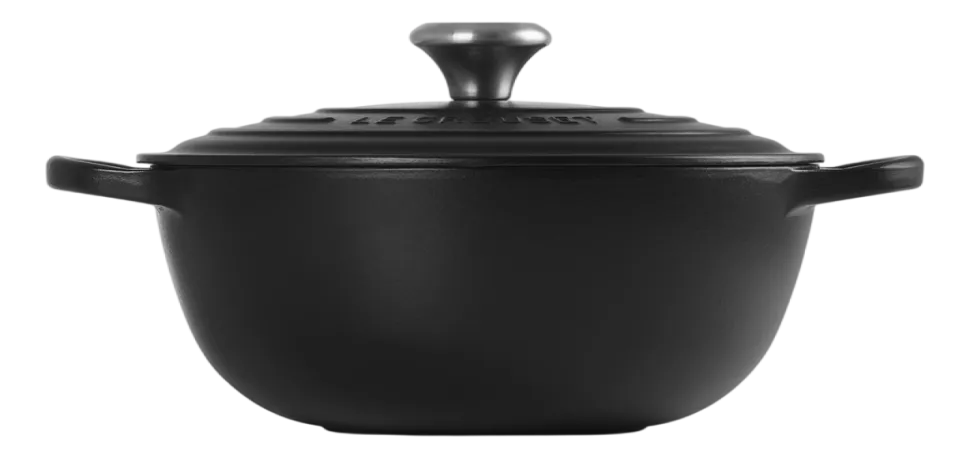 Braadpan Le Creuset Marmite Gietijzer Mat Zwart 28 cm