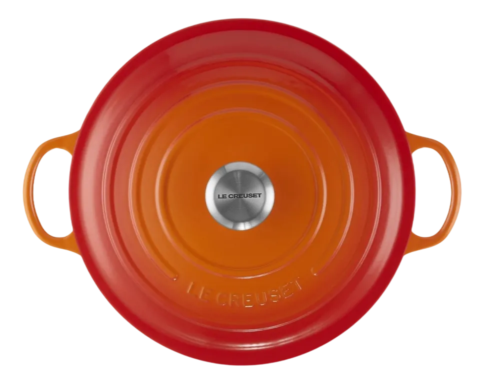 Braadpan Le Creuset Marmite Gietijzer Oranjerood 28 cm