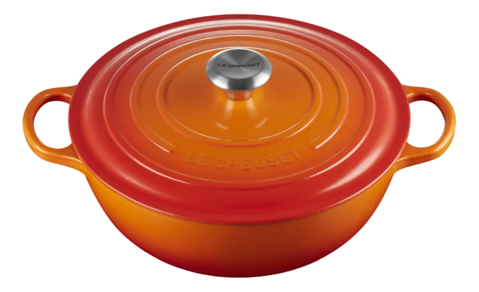 Braadpan Le Creuset Marmite Gietijzer Oranjerood 28 cm