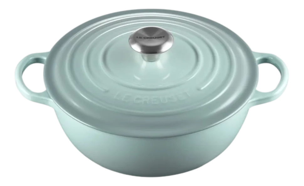 Braadpan Le Creuset Marmite Gietijzer Sea Salt 26 cm