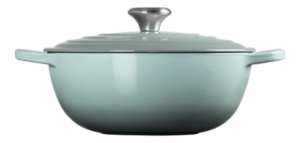 Braadpan Le Creuset Marmite Gietijzer Sea Salt 26 cm