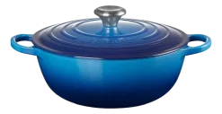 Le Creuset Braadpan Marmite Gietijzer Azure Online