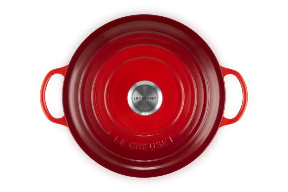 Le Creuset Braadpan Marmite Gietijzer Kersenrood New