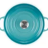 Braadpan Le Creuset Marmite Gietijzer Caribbean Blue 26 cm