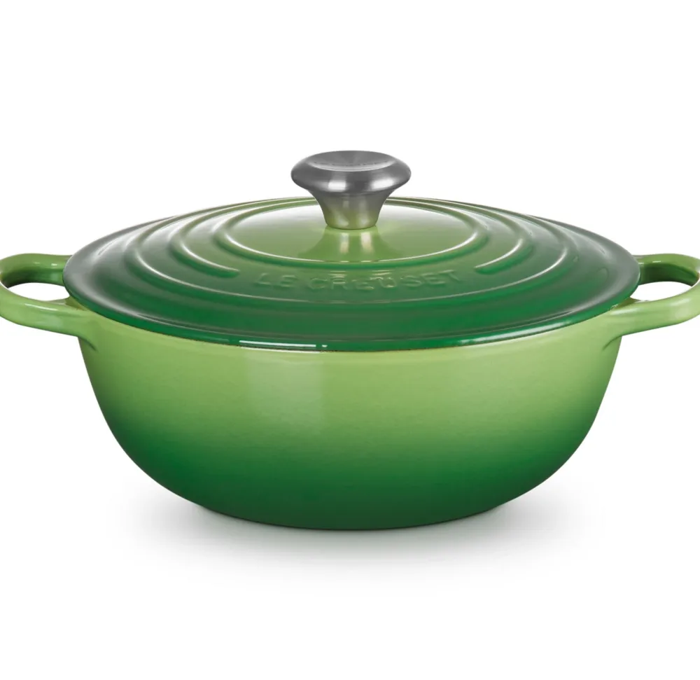 Le Creuset Braadpan Marmite Gietijzer Bamboo 26 cm Clearance