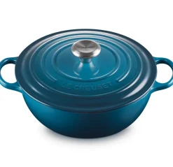 Le Creuset Braadpan Marmite Gietijzer Deep Teal 26 cm Online