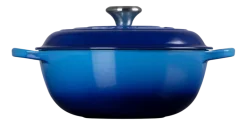 Le Creuset Braadpan Marmite Signature Gietijzer Rond Azure 26 cm Sale