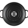 Le Creuset Braadpan Marmite Signature Gietijzer Rond Mat Zwart 26 cm Online