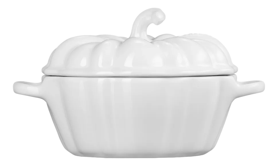 Braadpan Le Creuset Mini Pompoen Wit 11 cm