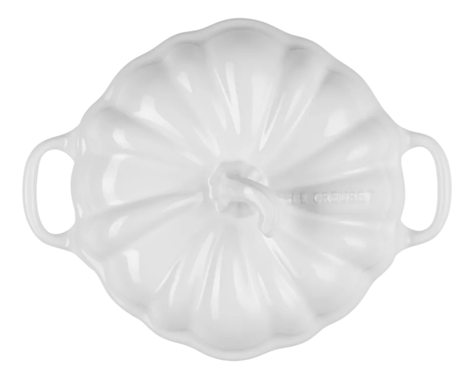 Braadpan Le Creuset Mini Pompoen Wit 11 cm