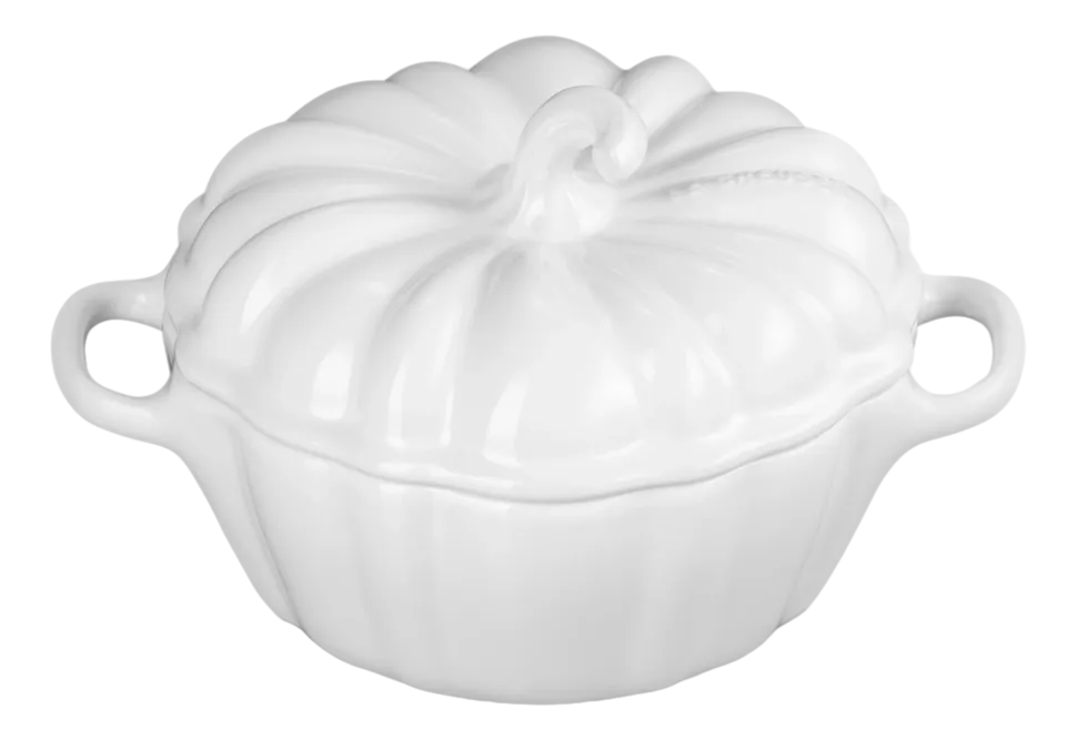 Braadpan Le Creuset Mini Pompoen Wit 11 cm