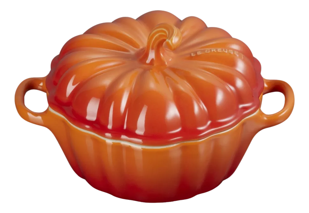 Le Creuset Braadpan Mini Pompoen Oranjerood 11 cm Hot