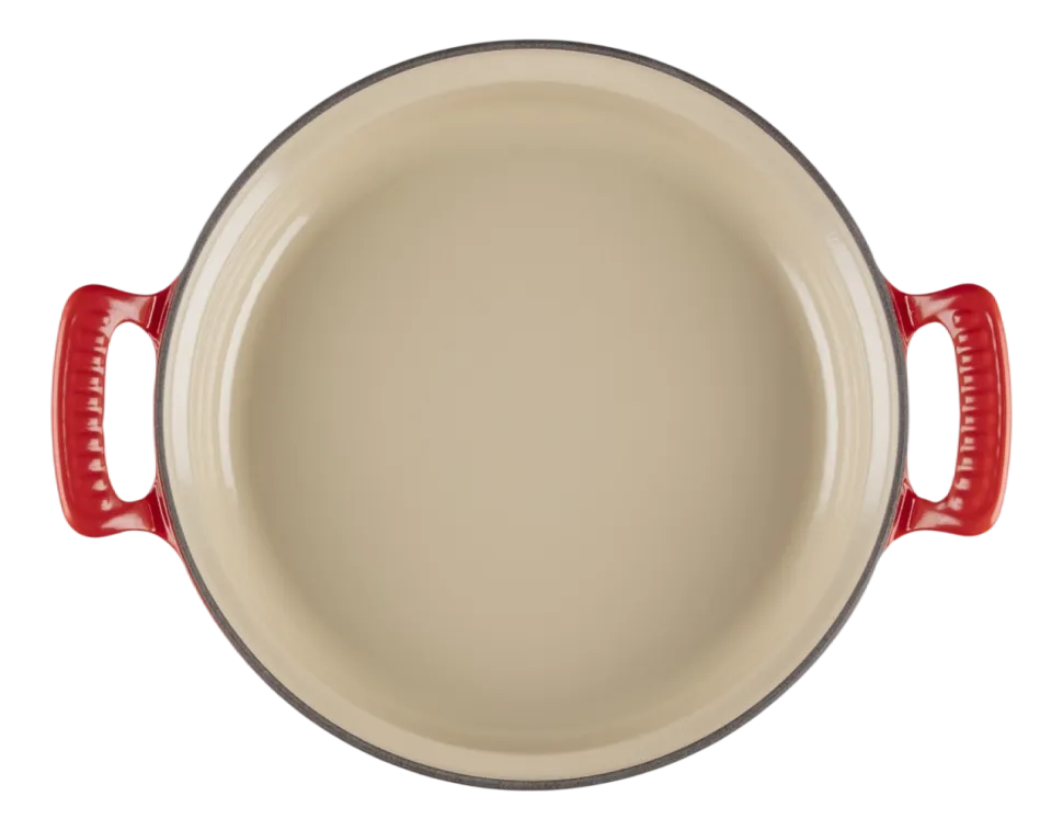 Braadpan Le Creuset Modern Heritage Campagnard Laag Kersenrood 28 cm