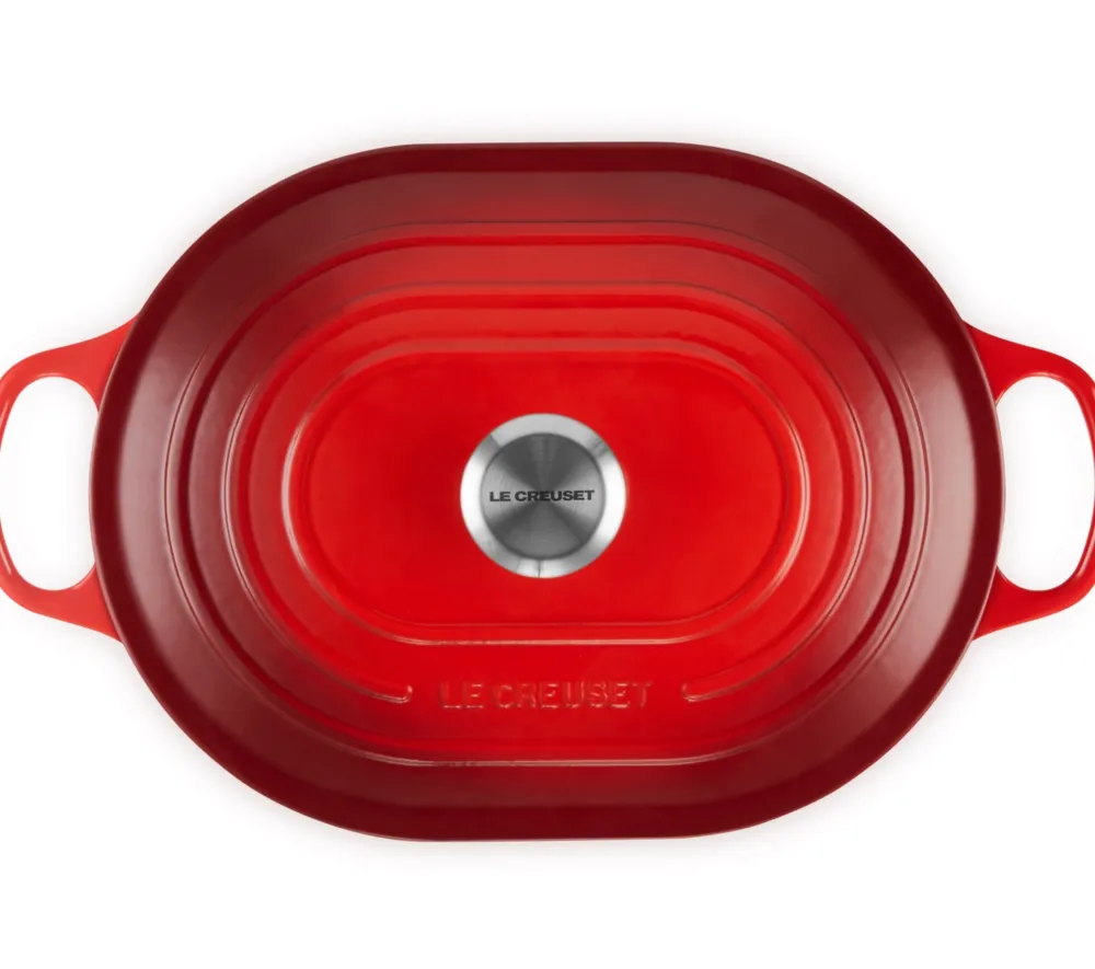 Le Creuset Braadpan Oblong Kersenrood 31 cm Sale