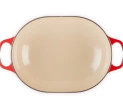 Le Creuset Braadpan Oblong Kersenrood 31 cm Sale