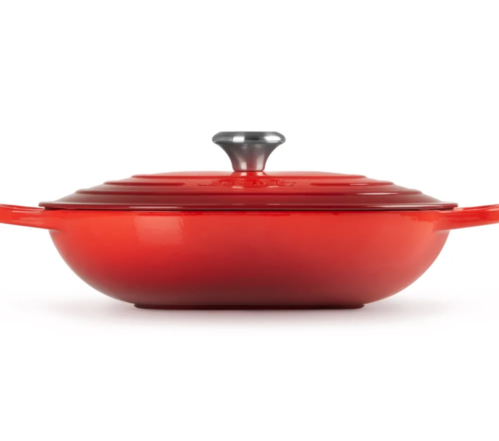 Le Creuset Braadpan Oblong Kersenrood 31 cm Sale
