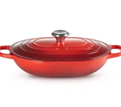 Le Creuset Braadpan Oblong Kersenrood 31 cm Sale