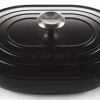 Le Creuset Braadpan Oblong Mat Zwart 31 cm Clearance