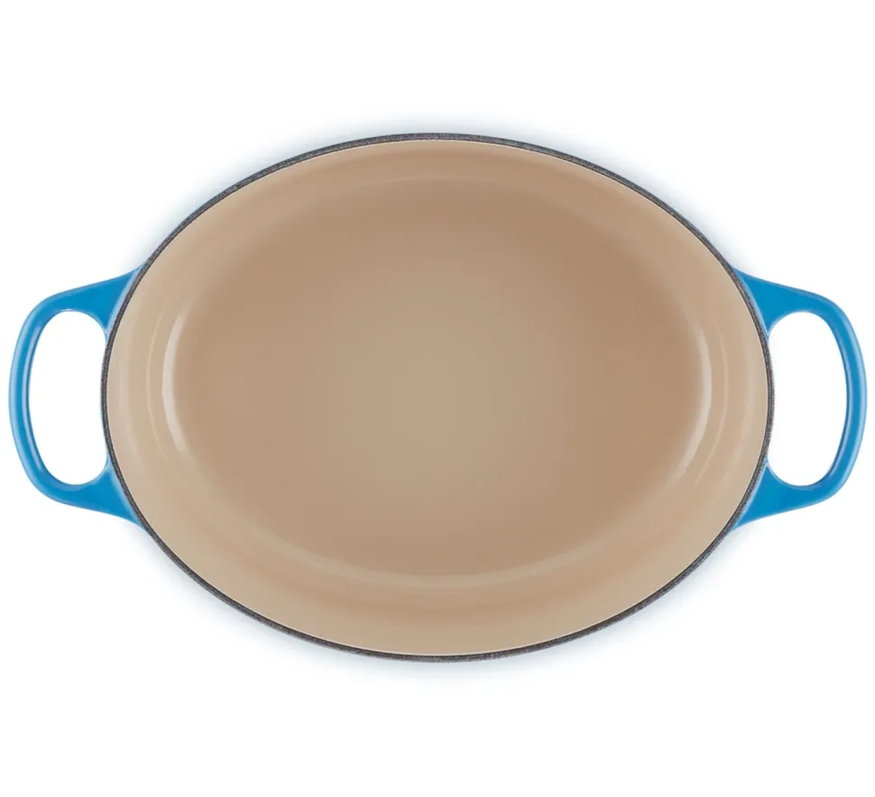 Braadpan Le Creuset Signature Ovaal Azure 29 cm