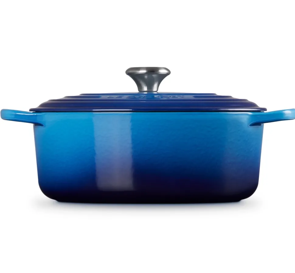Braadpan Le Creuset Signature Ovaal Azure 29 cm