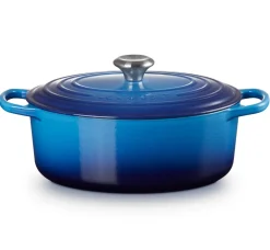 Braadpan Le Creuset Signature Ovaal Azure 29 cm