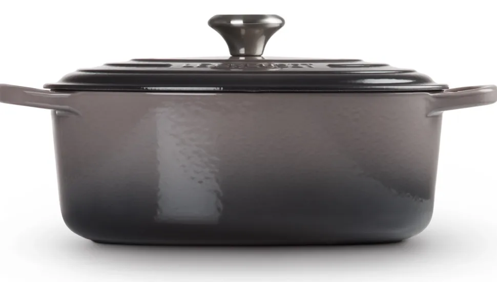 Braadpan Le Creuset Signature Ovaal Flint 29 cm