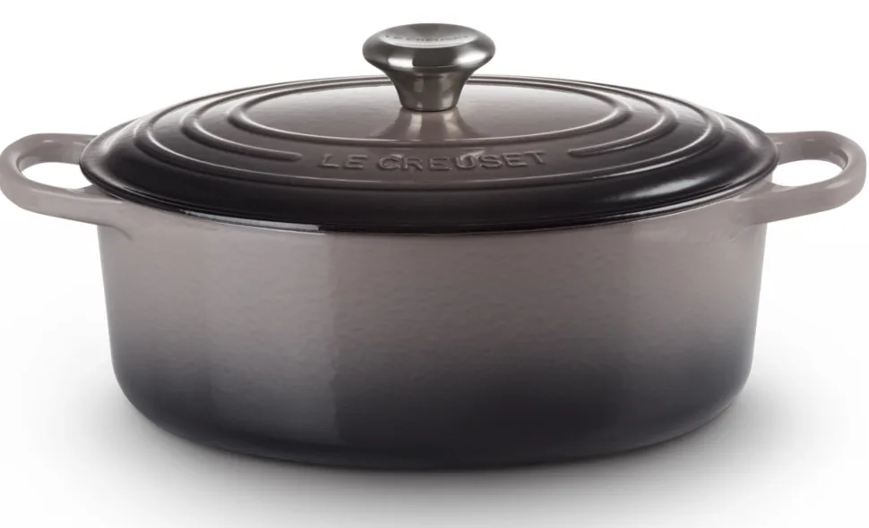 Braadpan Le Creuset Signature Ovaal Flint 29 cm