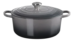 Le Creuset Braadpan Signature Rond Flint 28 cm Sale